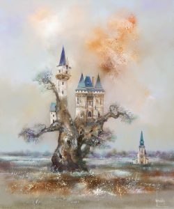 6 et affiche - Vigny Imaginaire 10F (46x55cm)