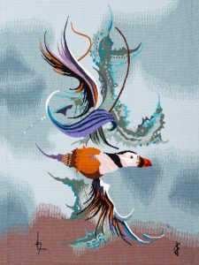 8 - Puffin Tapisserie (60x80cm)