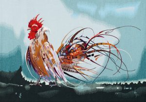 Le Coq - Tapisserie (110x160cm)