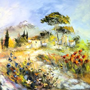 Belle Provence (100 x 100 cm)