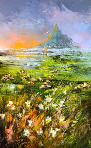 Les moutons dans la baie, 92 x 60