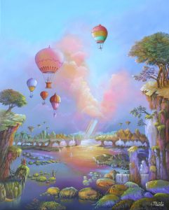 Voyage en Ballon (35x27 cm)