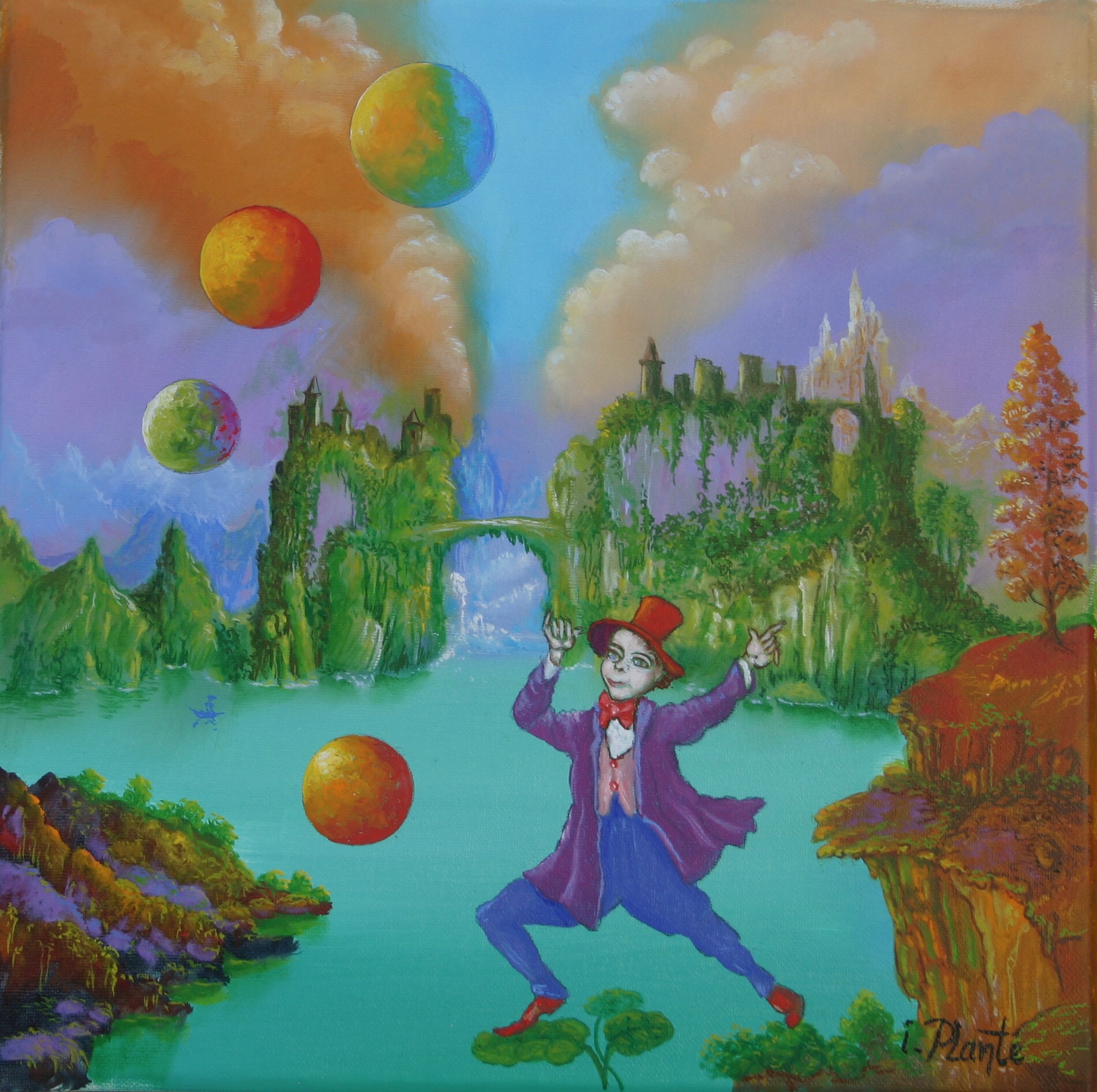 L'Enchanteur (20x20 cm)