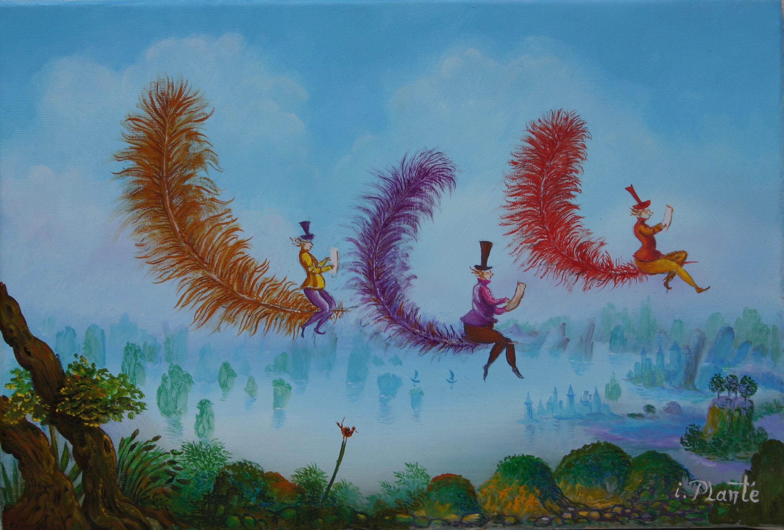 Les Charmeurs (20x20 cm)