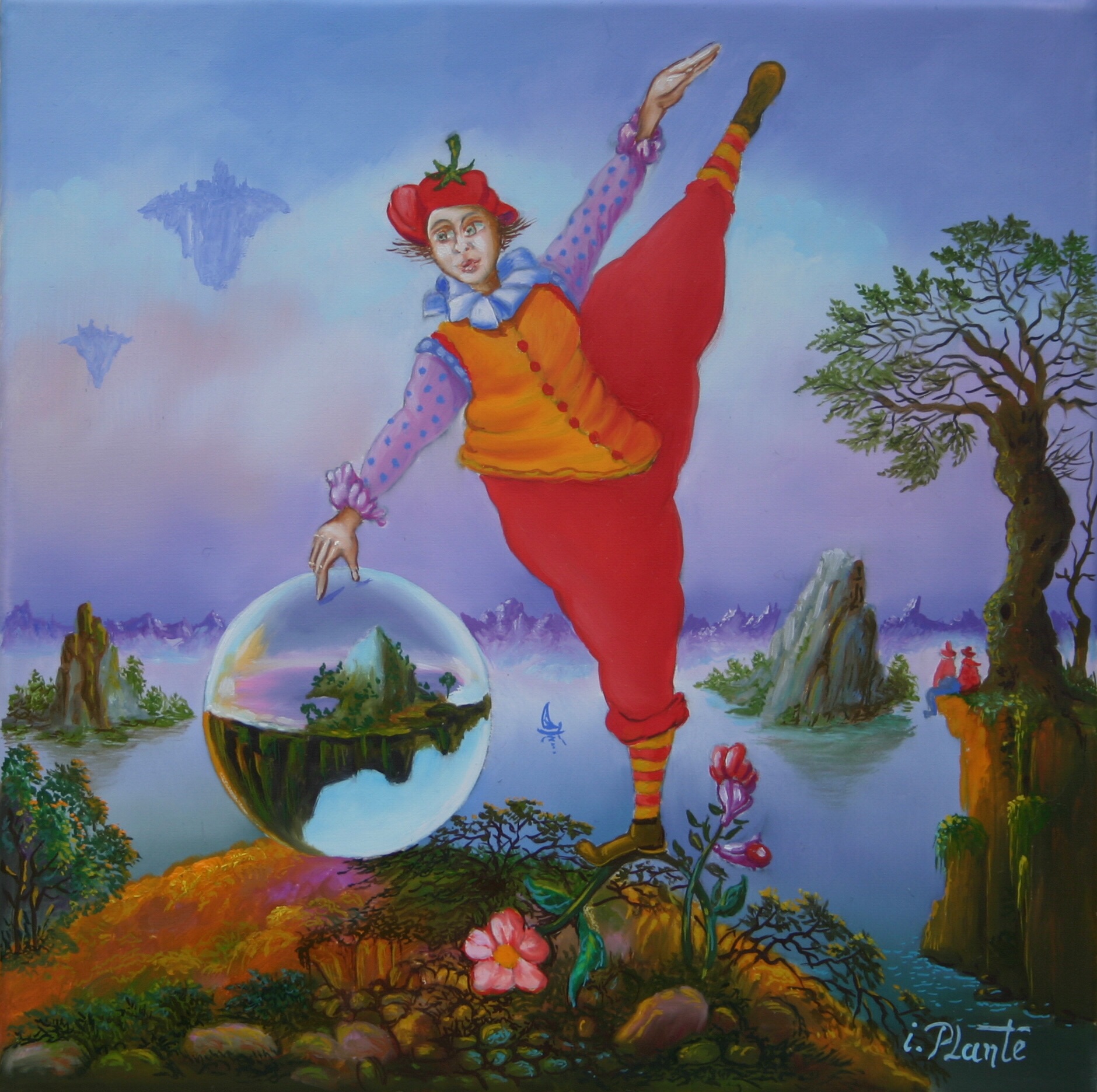 Un Monde en Equilibre (20x20 cm)