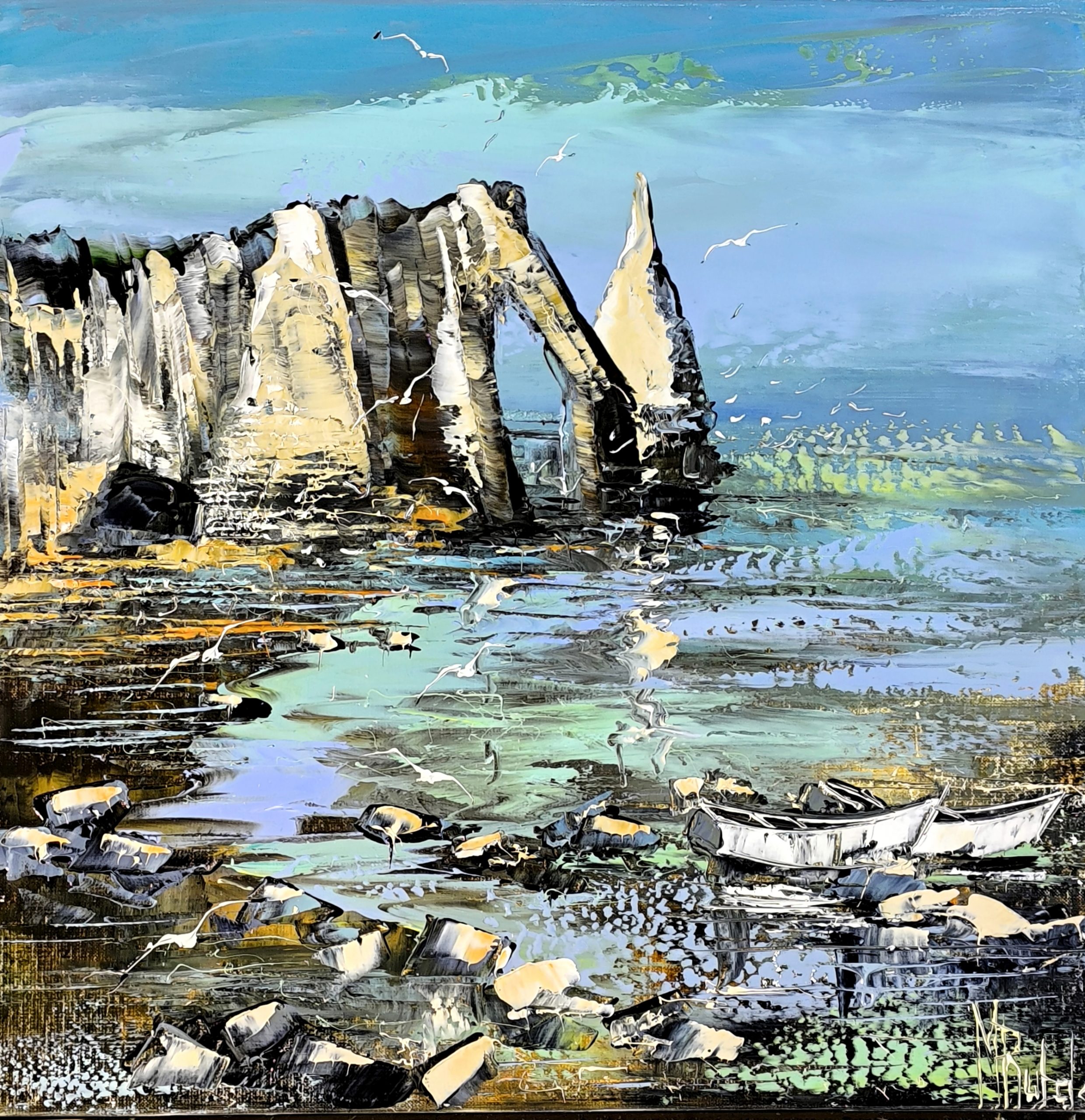 La pointe (50 x 50 cm)