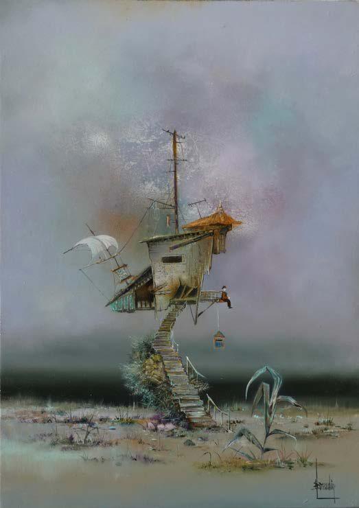 Logis de Poète (46x33 cm)
