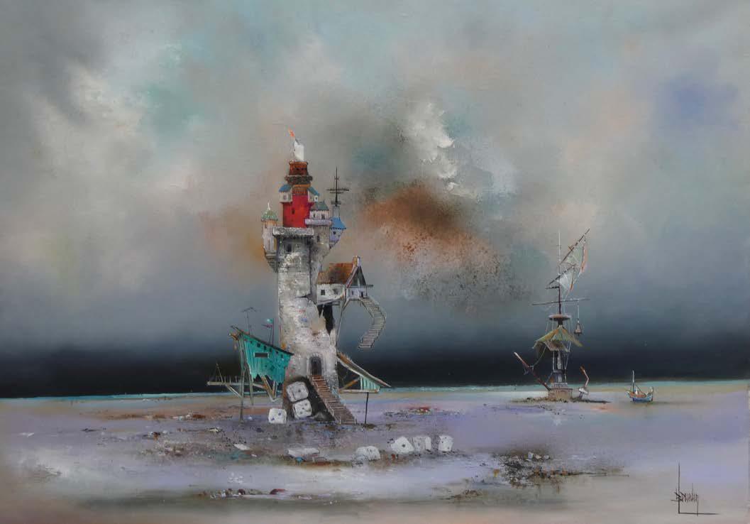 Veilleur d'Océan (65x46 cm)
